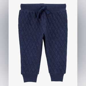 OshKosh B'gosh Navy Quilted Joggers